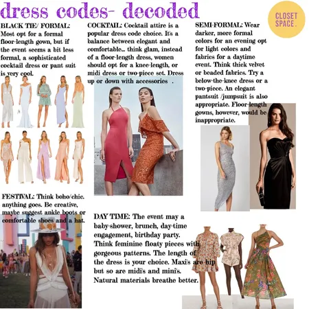 dress codes Interior Design Mood Board by FionaGatto on Style Sourcebook