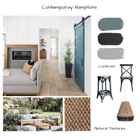 Contemporary Hamptons Interior Design Mood Board by Meadow Lane on Style Sourcebook