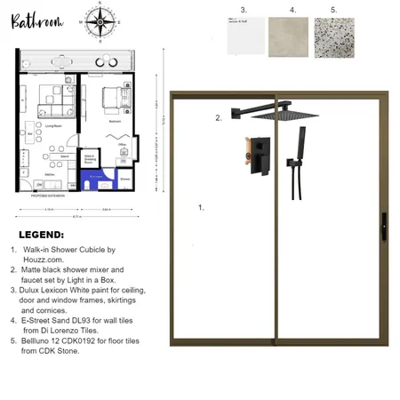 Module 10 Bathroom Interior Design Mood Board by Kathy Crichton on Style Sourcebook