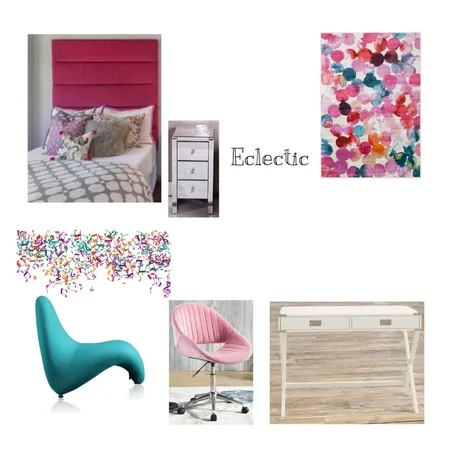 Eclectic Tween Girl Bedroom Interior Design Mood Board by DIY on Style Sourcebook