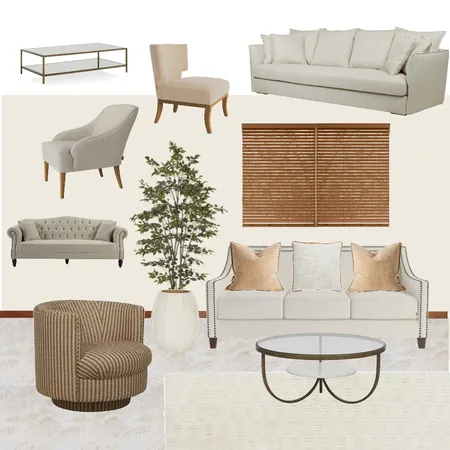 NGU - Contemporary French Provincial Formal Living Interior Design Mood Board by Kahli Jayne Designs on Style Sourcebook