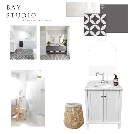 Oyster Bay Bathroom Interior Design Mood Board by Bay Studio Interiors on Style Sourcebook