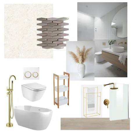 Bathroom Reno 2021 Interior Design Mood Board by Curated interiors on Style Sourcebook