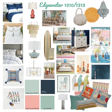 Edgewater 1310/1313 Interior Design Mood Board by showroomdesigner2622 on Style Sourcebook