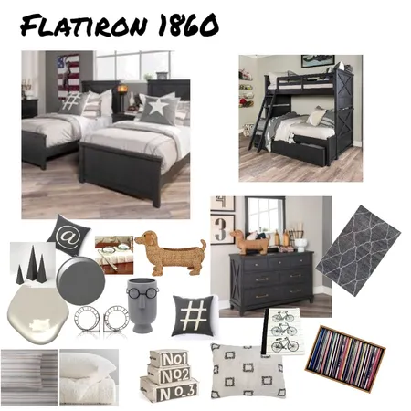Rustic Industrial Youth 1860 Interior Design Mood Board by showroomdesigner2622 on Style Sourcebook