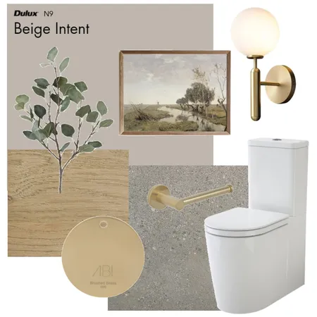 Water Closet Interior Design Mood Board by Brynie Designs on Style Sourcebook