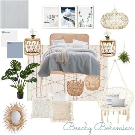 Beachy Bohemian Interior Design Mood Board by ajlreyes17 on Style Sourcebook