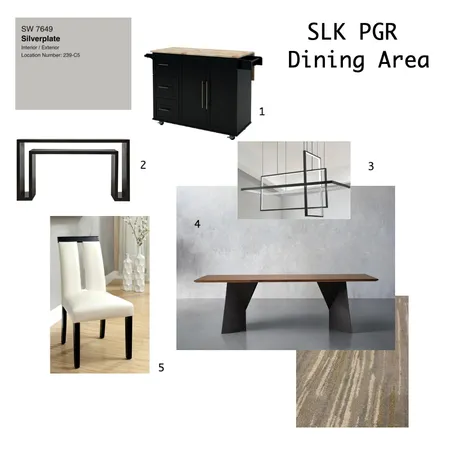 SLK PGR Dining Area Interior Design Mood Board by KathyOverton on Style Sourcebook