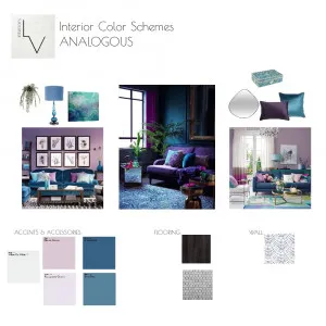 Analogous Interior Design Mood Board by Laura Viegas on Style Sourcebook