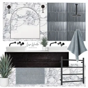 Marble Master Bathroom Interior Design Mood Board by Lisa Hunter Interiors on Style Sourcebook