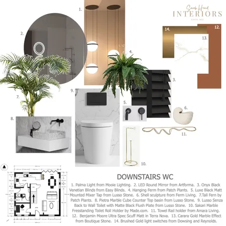 Sarah Heard Interiors - WC Interior Design Mood Board by sarahkheard on Style Sourcebook