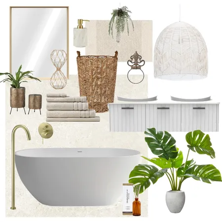 Ensuite Bathroom Interior Design Mood Board by Tarryn Kruis on Style Sourcebook