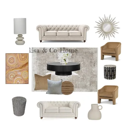 Lisa & Co Transitional Home Interior Design Mood Board by Lisa & Co Home on Style Sourcebook