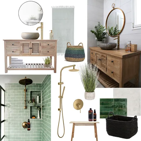 Vintage bathroom1 Interior Design Mood Board by gal ben moshe on Style Sourcebook