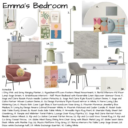 emma Interior Design Mood Board by engsm001 on Style Sourcebook