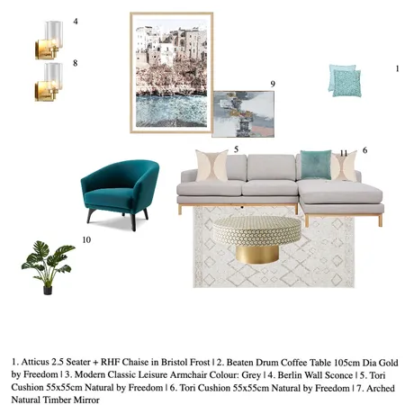 living room Interior Design Mood Board by drnand@innate-chiropractic.com on Style Sourcebook