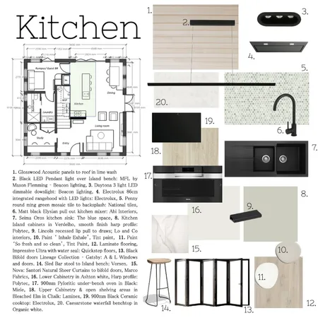 Kitchen Interior Design Mood Board by Truscott Interiors on Style Sourcebook