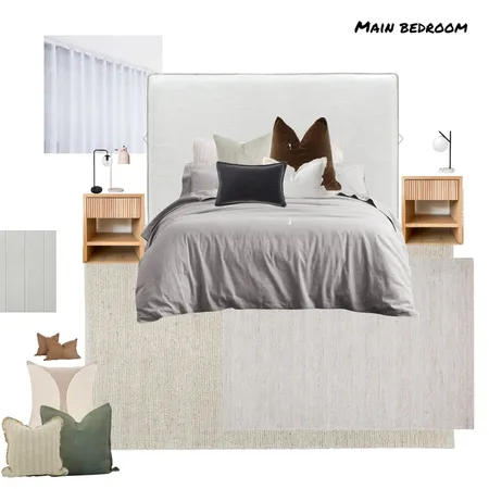 Main Bedroom Interior Design Mood Board by boofanner on Style Sourcebook