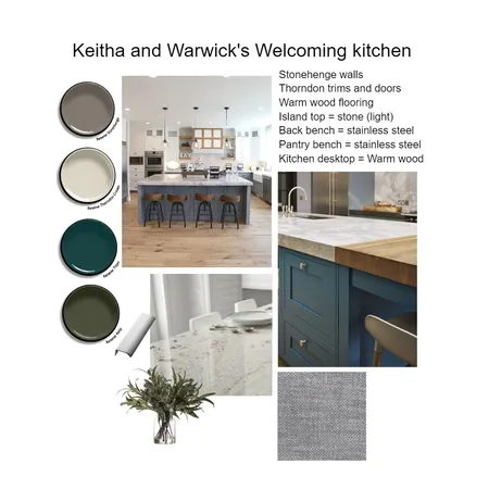 Keitha and Warwick Kitchen Interior Design Mood Board by AndreaMoore on Style Sourcebook