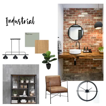 Industrial Interior Design Mood Board by TOlivia on Style Sourcebook