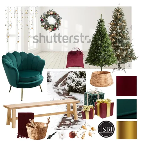 Rockingham Christmas Interior Design Mood Board by Thediydecorator on Style Sourcebook