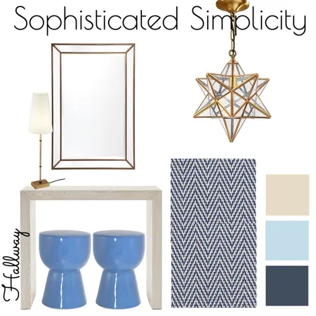 Sophisticated Simplicity Hallway Interior Design Mood Board by RLInteriors on Style Sourcebook