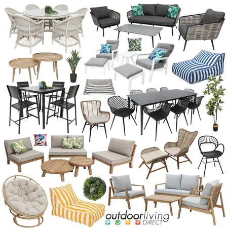 Outdoor living direct Interior Design Mood Board by Thediydecorator on Style Sourcebook