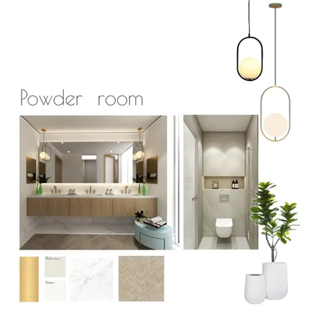 Powder room Mood board Interior Design Mood Board by osias on Style Sourcebook