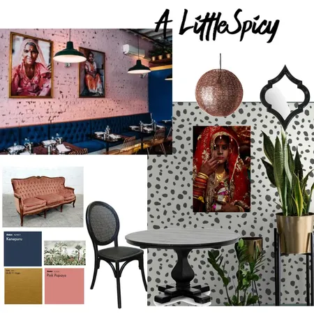 A Little Spicy Interior Design Mood Board by kime on Style Sourcebook