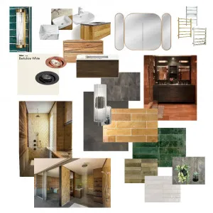 Allan's Bathroom Interior Design Mood Board by Sarah Jane Keeys on Style Sourcebook