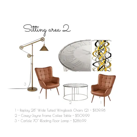 L100 Sitting area 2 Interior Design Mood Board by Andrea Design on Style Sourcebook