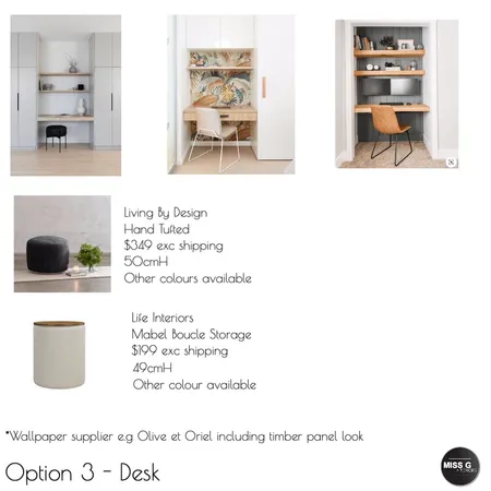 Nook Option 3 Interior Design Mood Board by MISS G Interiors on Style Sourcebook