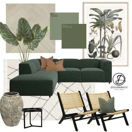 Shades of Green for 2022 Interior Design Mood Board by Designingly Co on Style Sourcebook