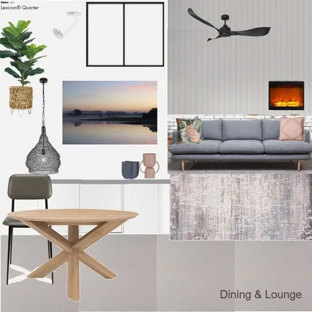 Dining and Lounge Interior Design Mood Board by Winter on Style Sourcebook