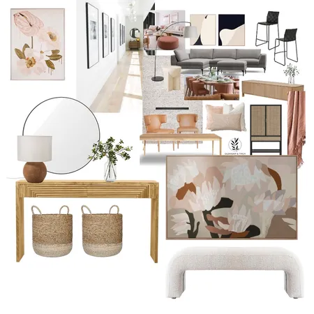 Entry Interior Design Mood Board by Oleander & Finch Interiors on Style Sourcebook