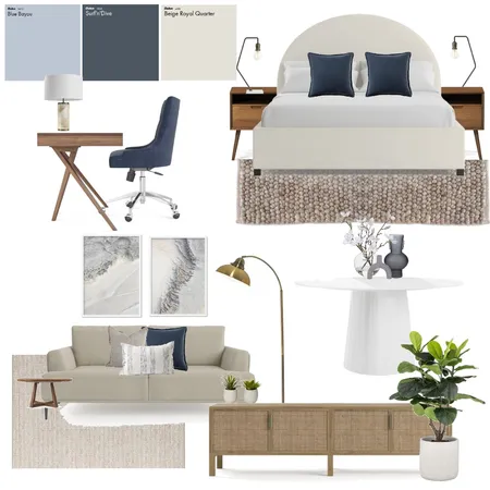 Coastal With Blue Interior Design Mood Board by XYLA Interiors on Style Sourcebook