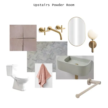 Powder Room Upstairs Interior Design Mood Board by Creative Solutions on Style Sourcebook