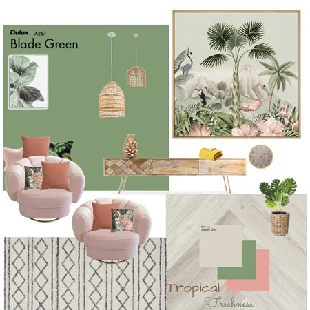 Tropical Freshness Interior Design Mood Board by Swetha Varma on Style Sourcebook
