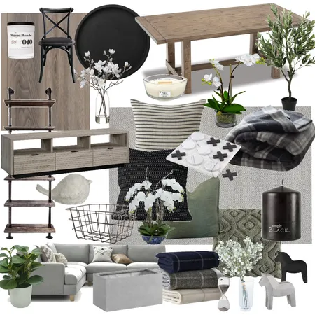 Homely Orchard Grey Interior Design Mood Board by teesh on Style Sourcebook