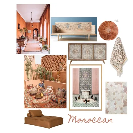 moroccan Interior Design Mood Board by tahnee cardoso on Style Sourcebook