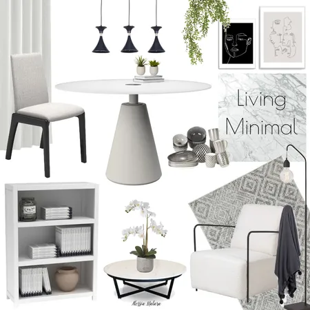 Going Minimal Interior Design Mood Board by Alessia Malara on Style Sourcebook