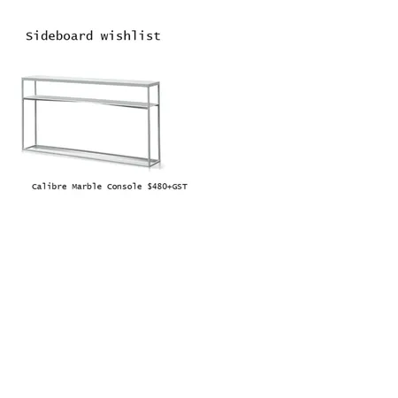 Sideboard Wishlist Interior Design Mood Board by juliamode on Style Sourcebook