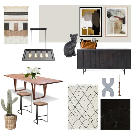 Dining Area Interior Design Mood Board by Lhorden on Style Sourcebook