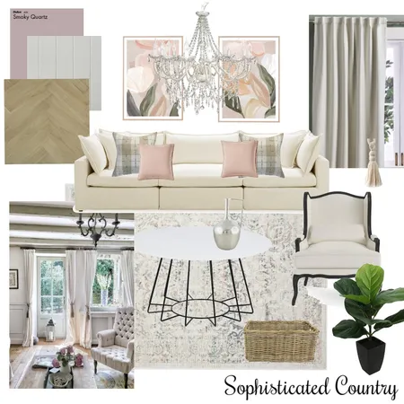 Sophisticated Country Interior Design Mood Board by Audrie Brooks on Style Sourcebook