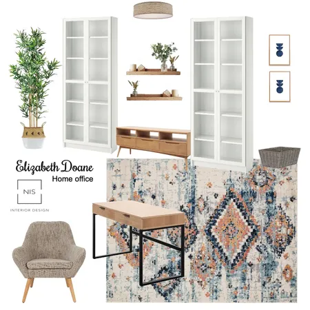 Elizabeth Doane - Home Office B Interior Design Mood Board by Nis Interiors on Style Sourcebook