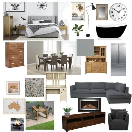 Modern Contemporary Interior Design Mood Board by mickey8982 on Style Sourcebook