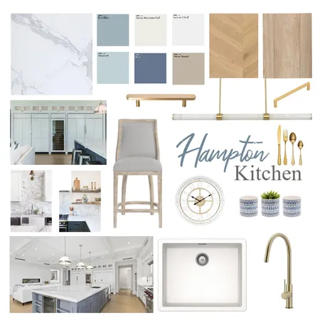 Hampton Kitchen Interior Design Mood Board by charlyandrew on Style Sourcebook
