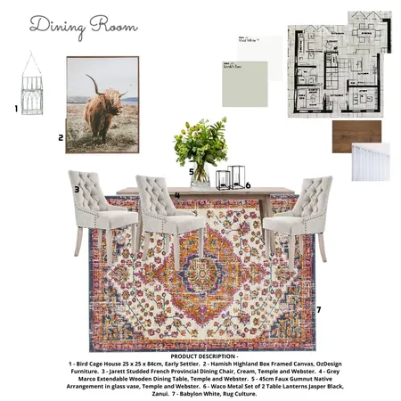 Module 9 - Dining Room Interior Design Mood Board by Stacey Newman Designs on Style Sourcebook