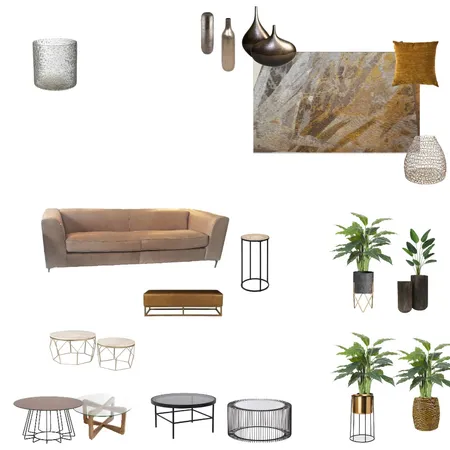 Living room grey/mustard tone Interior Design Mood Board by genief2 on Style Sourcebook