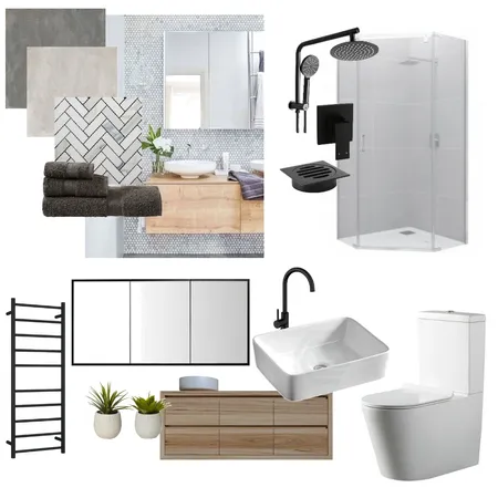 Ensuite Interior Design Mood Board by Brinone on Style Sourcebook